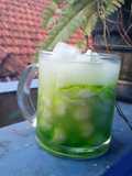 Es melon kelapa muda