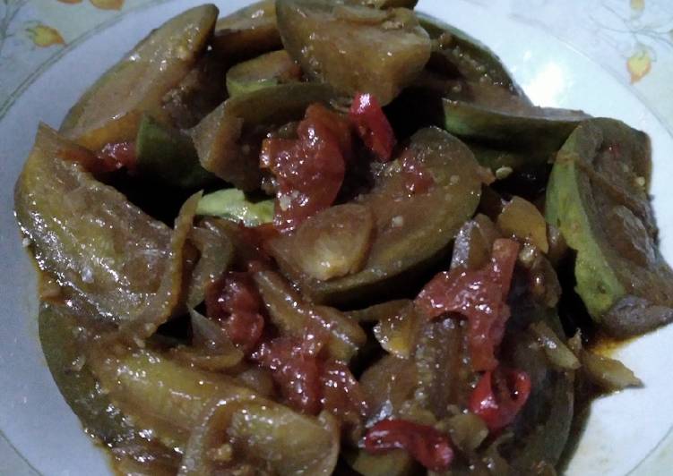 Tumis Terong Saus Tiram