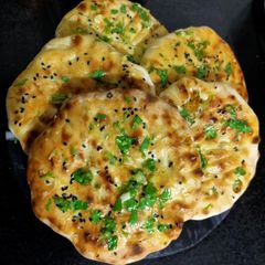A picture of Aloo Stuffed Kulcha.