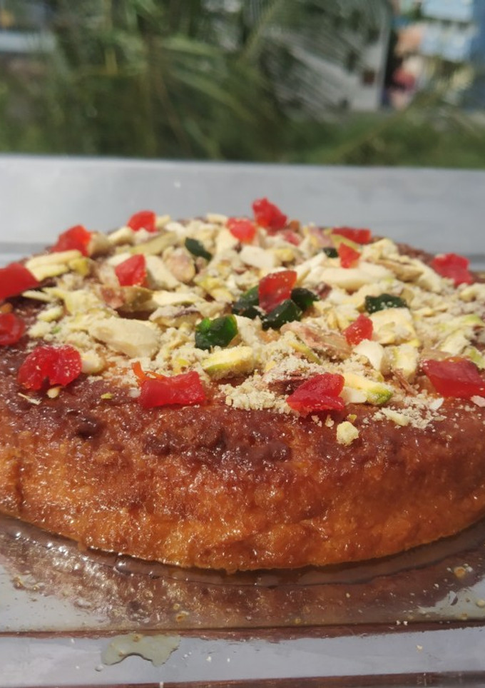 ரவா கேக் செய்முறை முக்கிய புகைப்படம்