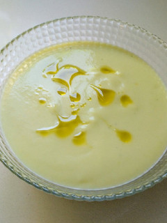 Una foto de Crema de calabacín