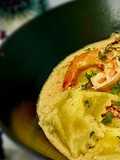 Ravioli del Plin al salmone e gamberetti (di Ortensio Lepore)