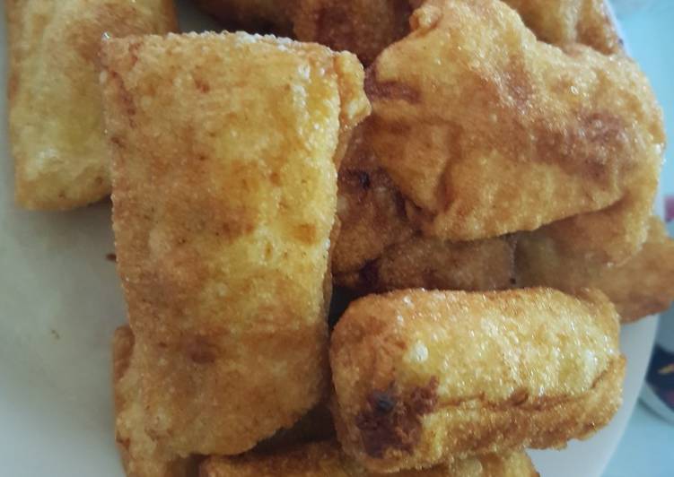 Pangsit isi udang wortel