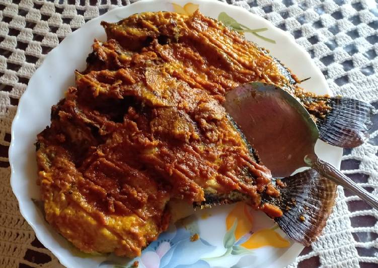 Ikan bakar pedas manis