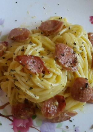 Foto resep Spaghetti carbonara