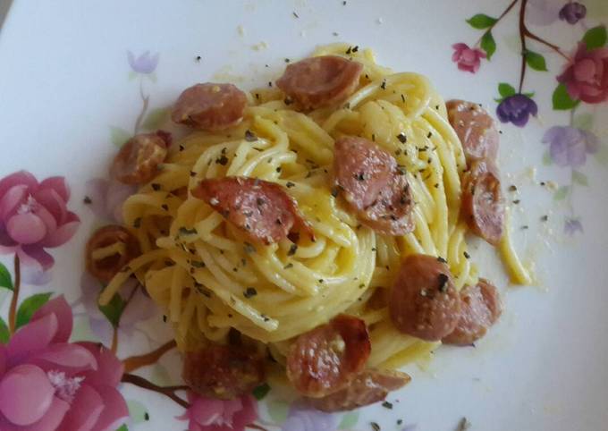 Resep Spaghetti Carbonara Oleh Santi Anastacia Cookpad 4578