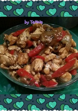 Foto resep Ayam teriyaki lada hitam