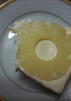 صورة لوصفة كعكة الأناناس