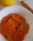 Dulce de camote con naranja