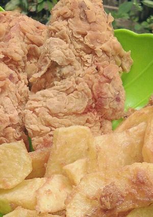 Foto resep Ayam goreng Kentucky ekonomis renyah