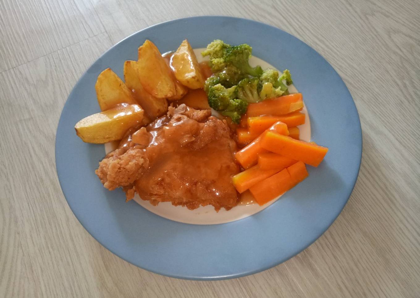 Chicken steak rumahan