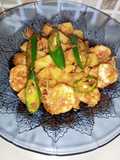 Balado udang & kentang asam sunti