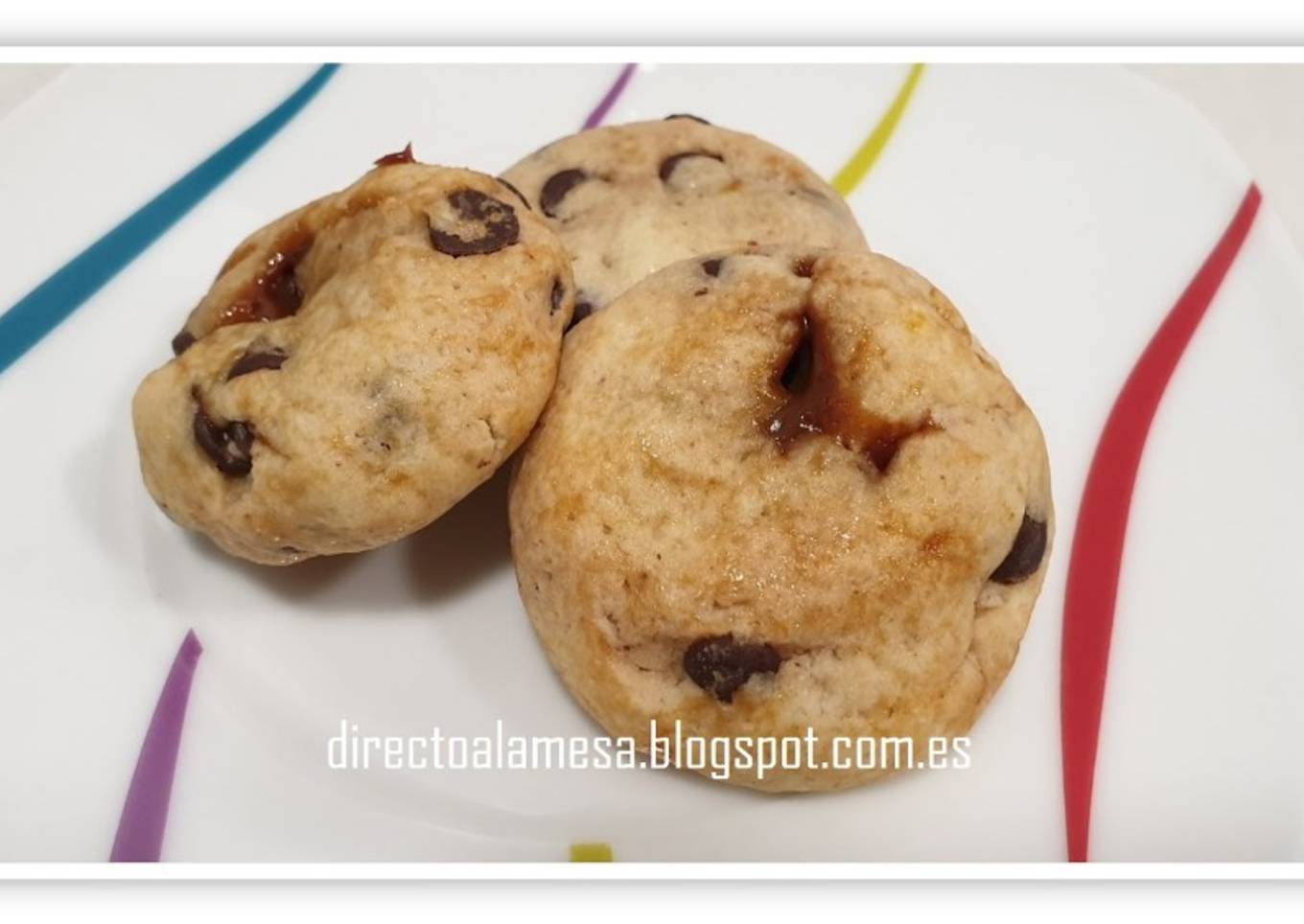 Cookies rellenas de dulce de leche