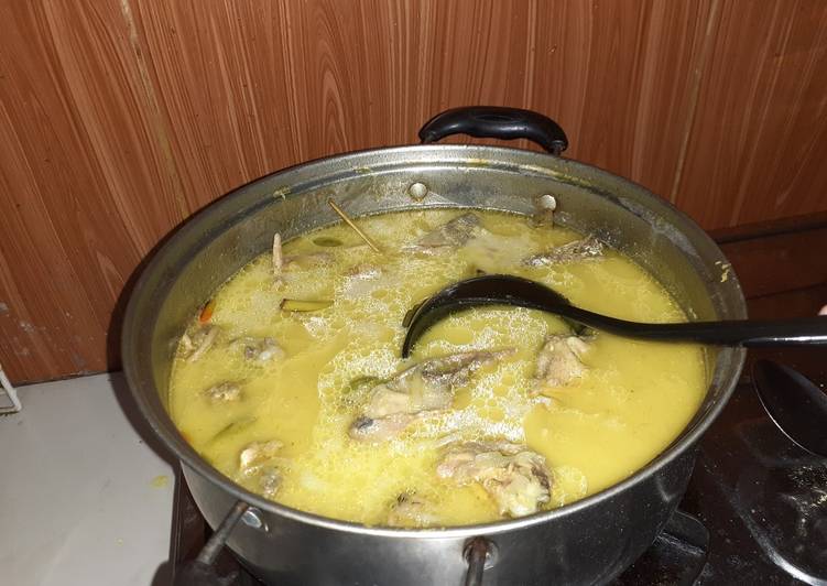 Resep Opor Ayam Kampung, Bikin Ngiler