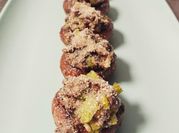 Una foto de champiñones con morcilla