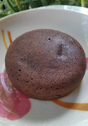A picture of Biscuit Chocolava Cake.