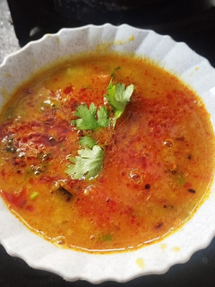 A picture of Masoor daal tadka.