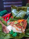 Sego Gegog Sambal Teri Pete