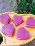 Purple Sweet Potato Steamed Layer Cake (Bánh Da Lợn Khoai Lang Tím) 💜