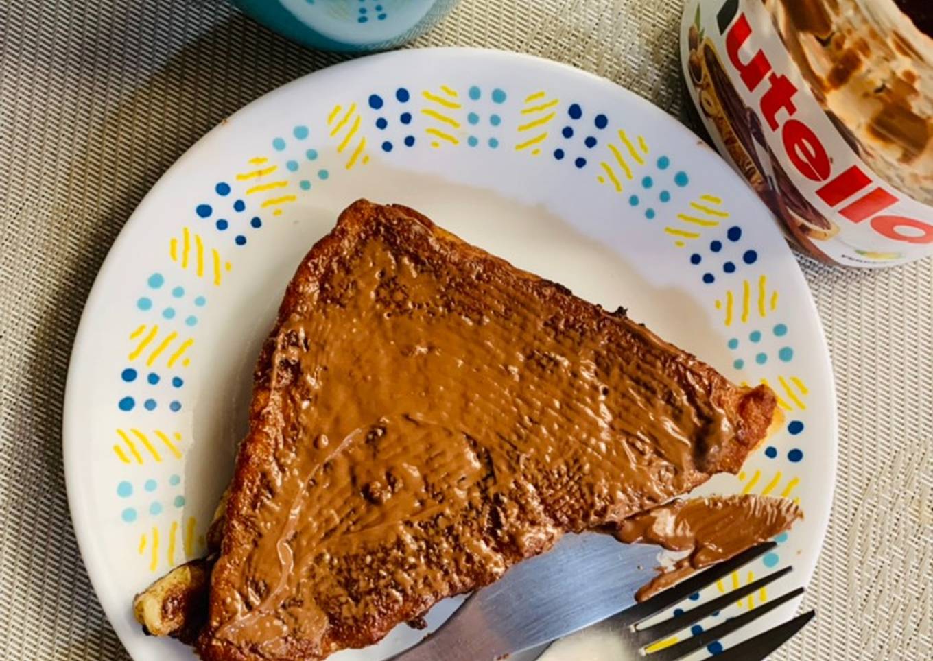 Nutella french toast
