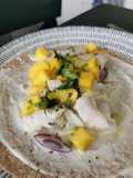 Fish Tacos (Cod and Mango)