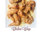 Gambar garlic butter chicken wings