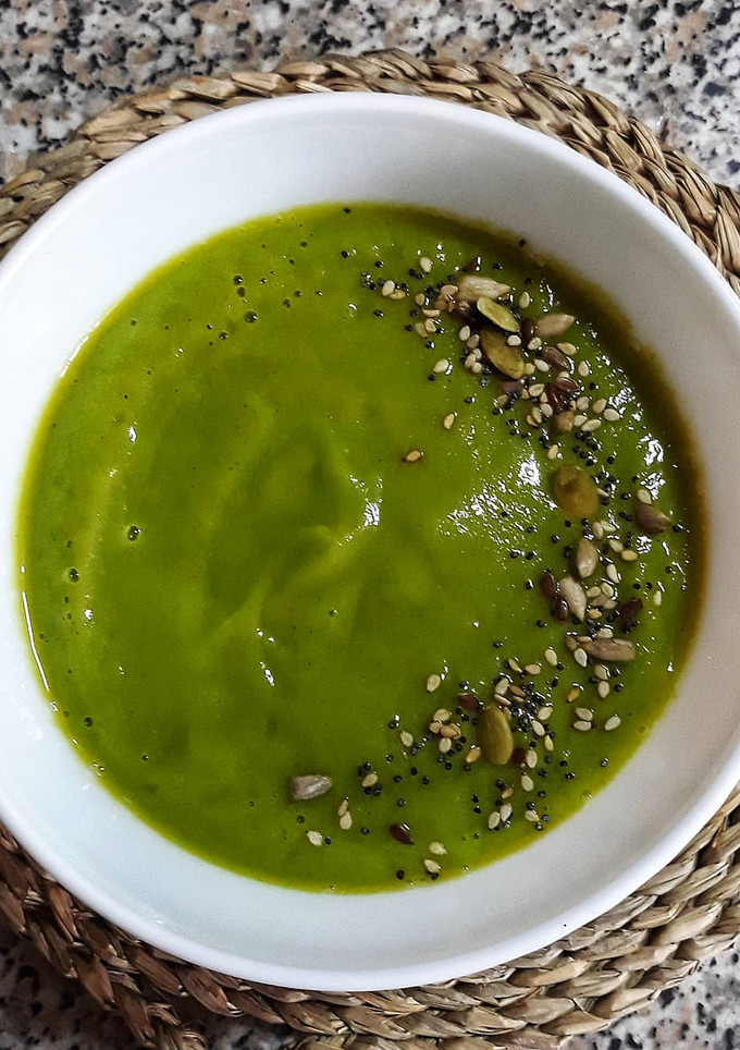 Una foto de Crema de verduras