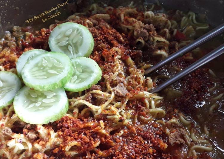 Cara Gampang Membuat Mie Becek Bumbu Darat Anti Gagal Resep Mie Lezat