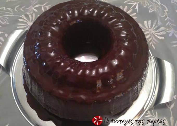 κύρια φωτογραφία συνταγής Κέικ σοκολάτας με γλάσο