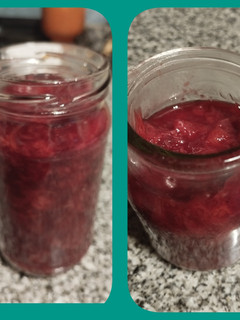Una foto de Dos variantes con ciruela: mermelada rústica y salsa agridulce
