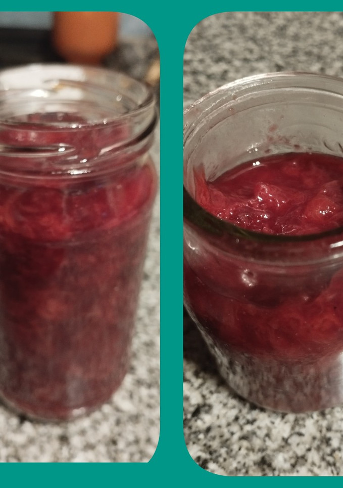 Una foto de Dos variantes con ciruela: mermelada rústica y salsa agridulce