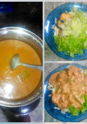 Foto resep Gado - Gado Sidoarjo Jatim(Bumbu Kacang Dg Kentang)