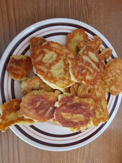 Φωτογραφία της συνταγής Αφράτες τηγανίτες με γιαούρτι της FOOD MANIACS