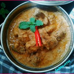 Awadhi chicken A picture of Awadhi chicken.