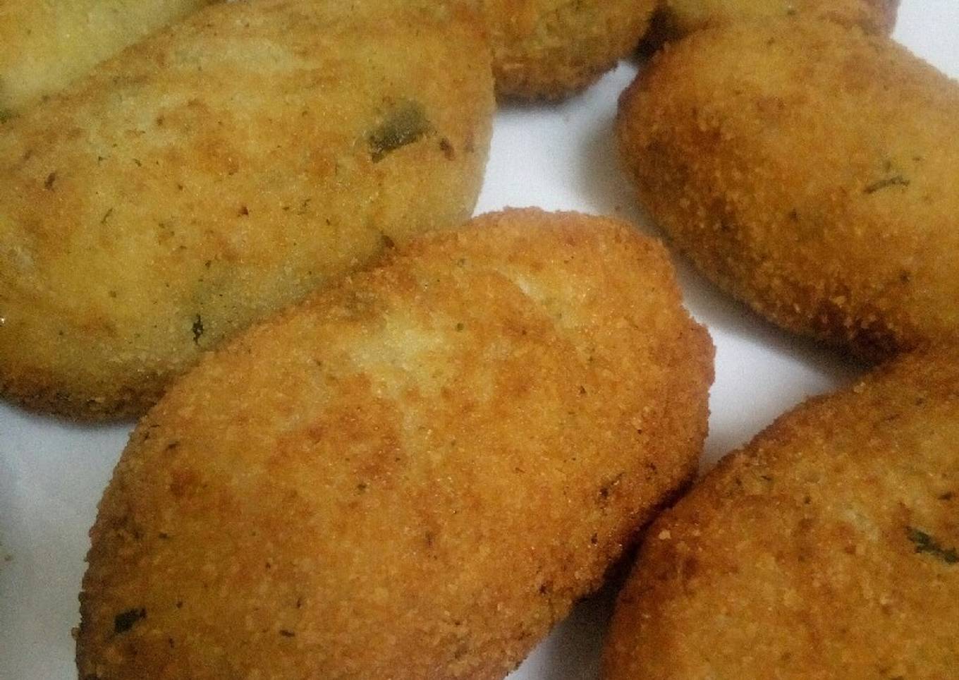 Croquetas de calabacín y pollo