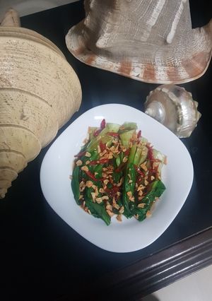 Foto resep Pokcoy siram saus tiram