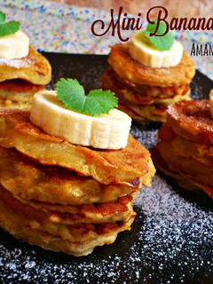 Foto resep Mini Banana Pancake