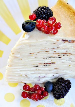 Una foto de Tarta de crepes