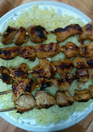 صورة لوصفة شيش طاووق