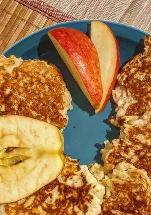 🍎 Almás-túrós puffancs recept fotója