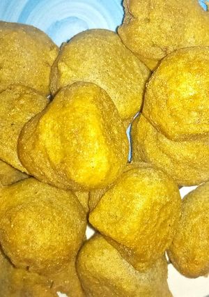 A picture of Bambara nut flour akara(bamabara nut flour cake).