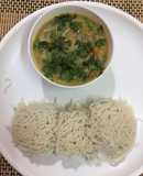 Idiyappam and Vegetable Kurma