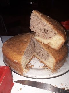 Una foto de Bizcochuelo marmolado ❤️
