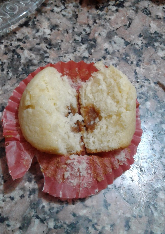 Una foto de Muffins rellenos de Dulce de Leche♥