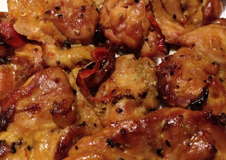 Recipe of Jamie Oliver #cajun Baked Chicken