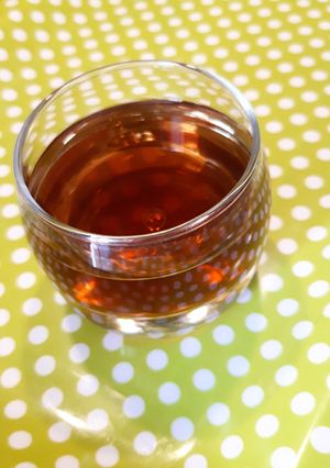 Une photo de Infusion glacée à la menthe