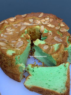 Foto resep Pandan Chiffon Cake Putih Telur