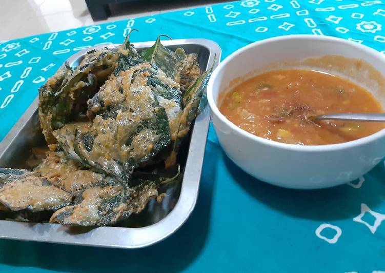 Bayam krispi asem manis