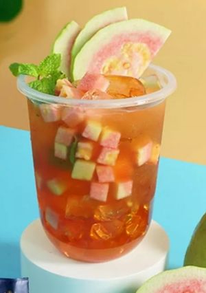 Hình của món Trà ổi hồng.