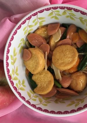 Foto resep Sapo tahu sederhana